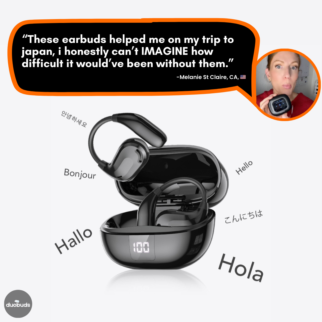 Duobuds™ A.I. Translation Earbuds